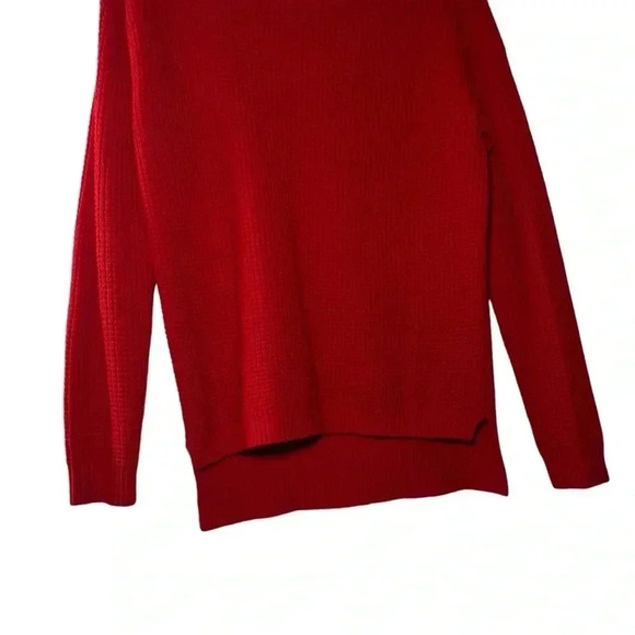 Wilfred Free Isabelli Red Knit Long  Sleeve Pullover Sweater Size XS - Picture 2 of 6